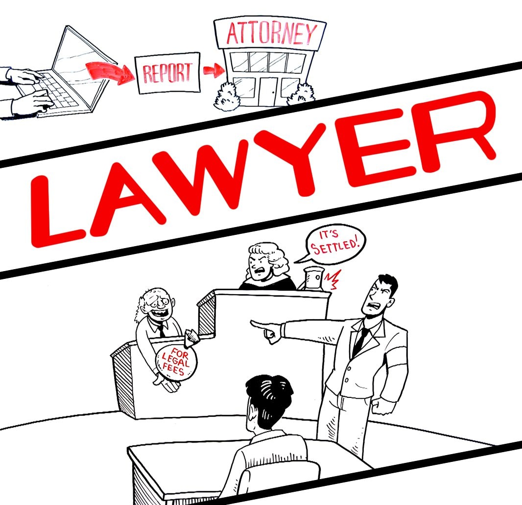Lawyer Whiteboard Animation Videos - AdToons